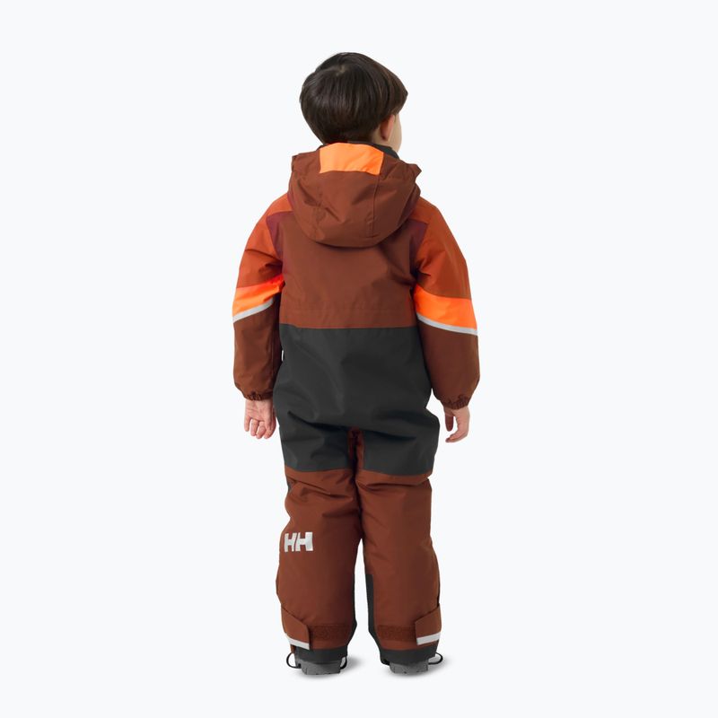 Vaikiškas slidinėjimo kombinezonas Helly Hansen Rider 3.0 Ins iron oxide 4