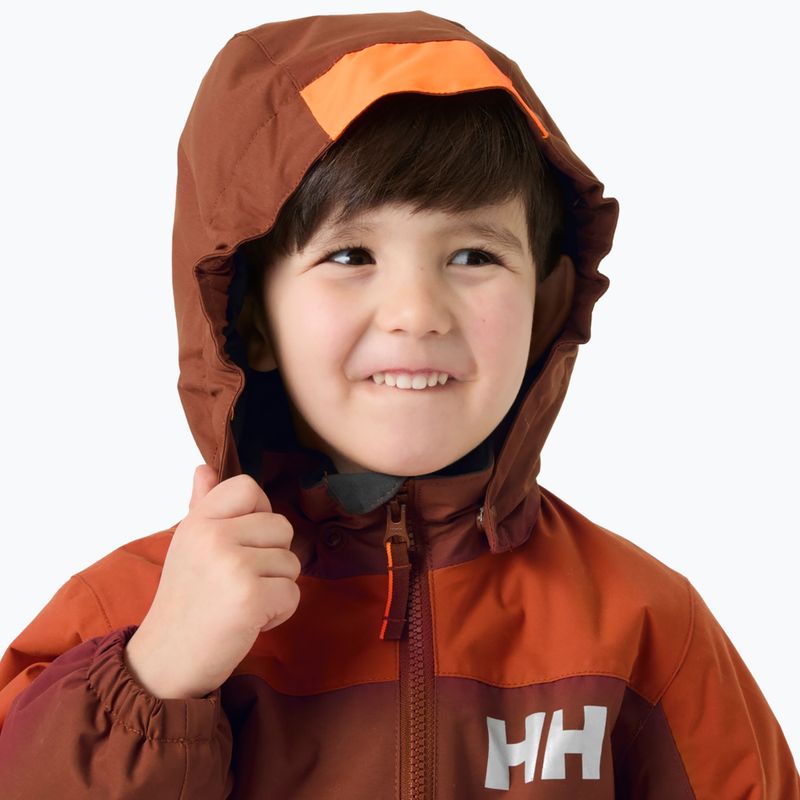 Vaikiškas slidinėjimo kombinezonas Helly Hansen Rider 3.0 Ins iron oxide 5