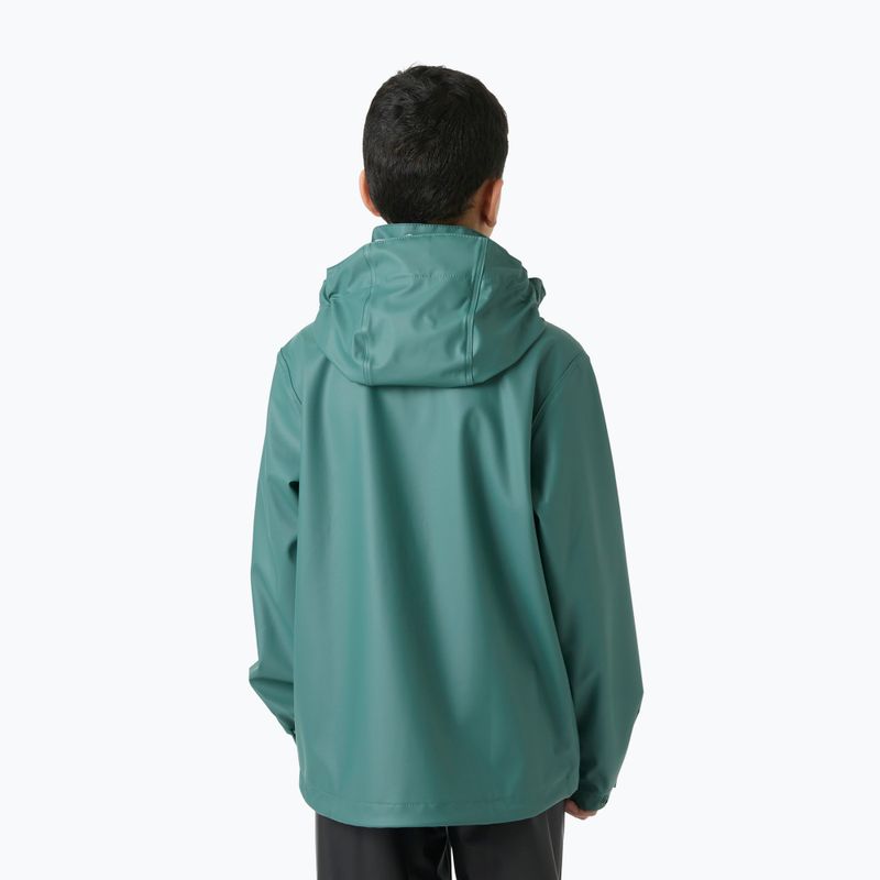 Vaikiška buriavimo striukė Helly Hansen Moss opal green 2