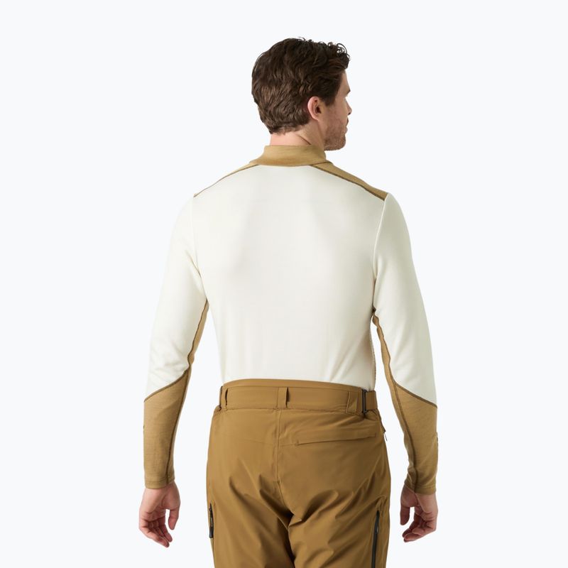 Vyriškas termoaktyvus džemperis Helly Hansen Lifa Merino Midweight 1/2 Zip snow monogram aop 2
