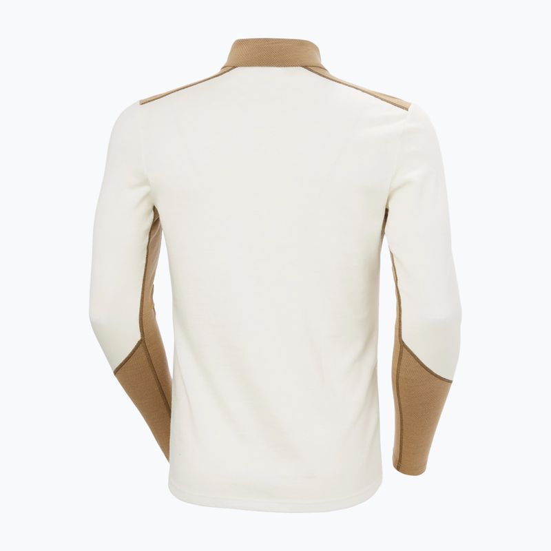 Vyriškas termoaktyvus džemperis Helly Hansen Lifa Merino Midweight 1/2 Zip snow monogram aop 6