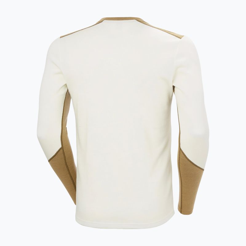 Vyriškas termoaktyvus džemperis Helly Hansen Lifa Merino Midweight Crew snow monogram aop 6