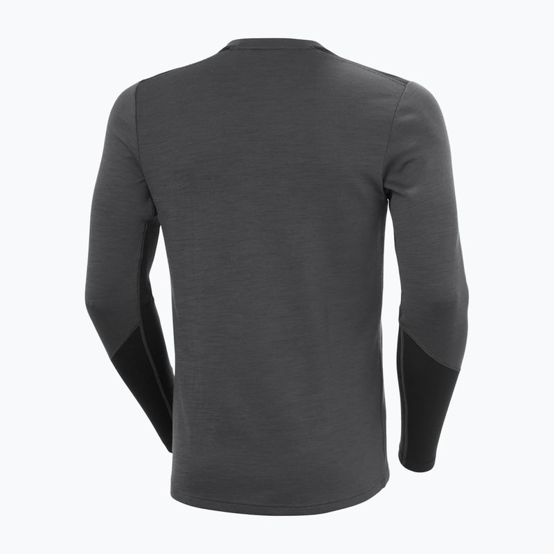 Vyriškas termoaktyvus džemperis Helly Hansen Lifa Merino Midweight Crew thunder grey 6