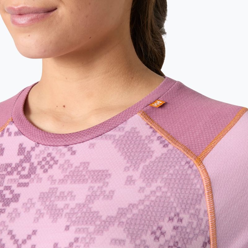 Moteriškas termo džemperis Helly Hansen Lifa Merino Midweight Gra cherry blossom new nordic 3