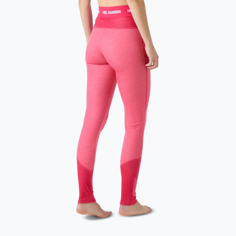 Moteriškos termo kelnės Helly Hansen Lifa Merino Midweight hot pink 2