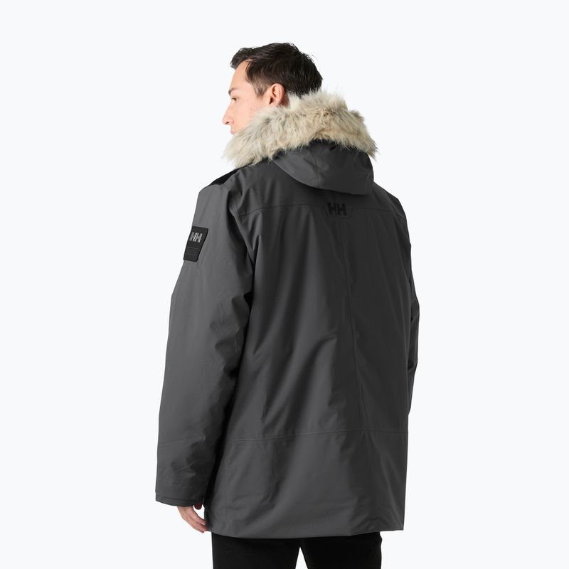 Vyriška žieminė striukė Helly Hansen Reine Parka thunder grey 2