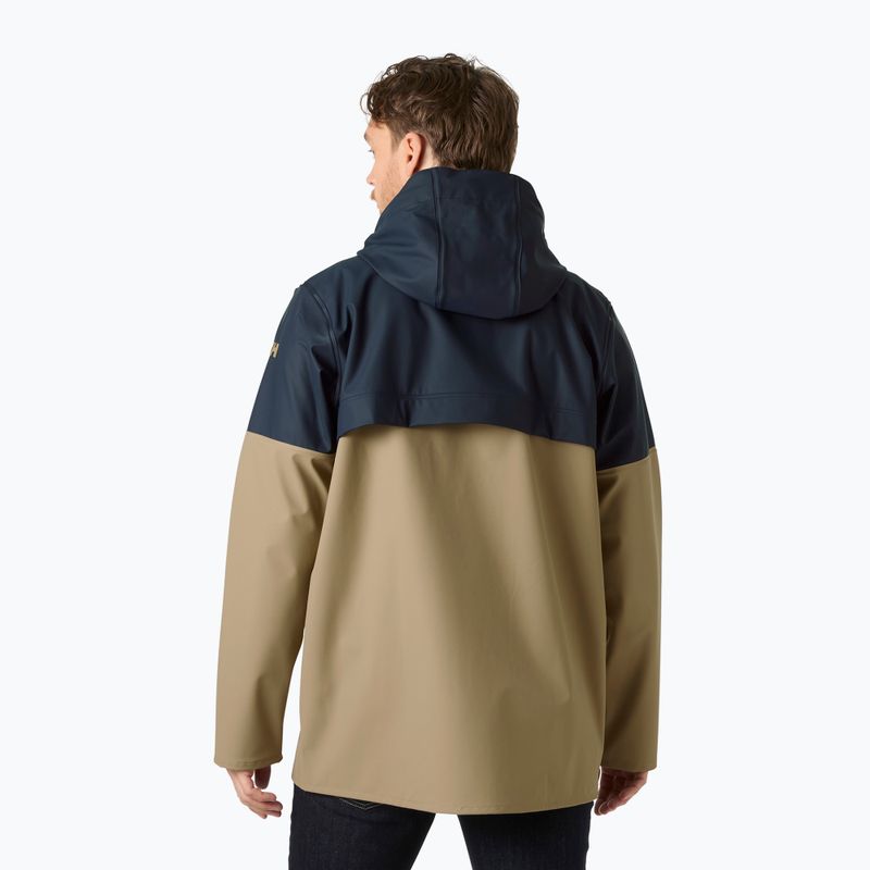 Vyriška buriavimo striukė Helly Hansen Moss Block Coat pebble 2
