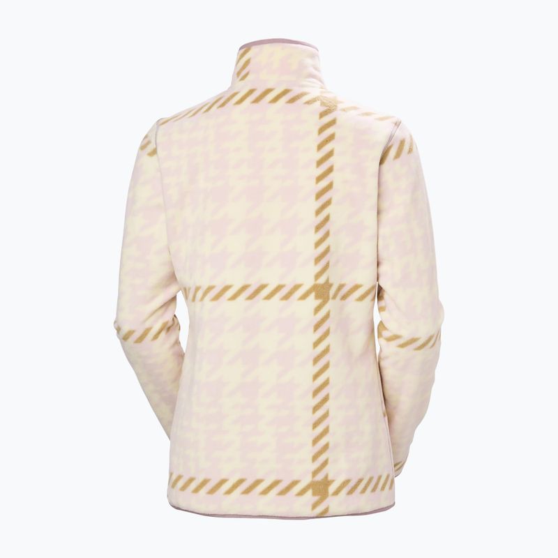 Moteriškas flisinis džemperis Helly Hansen Maridalen Printed Fleece pink shake broxburn plaid 6