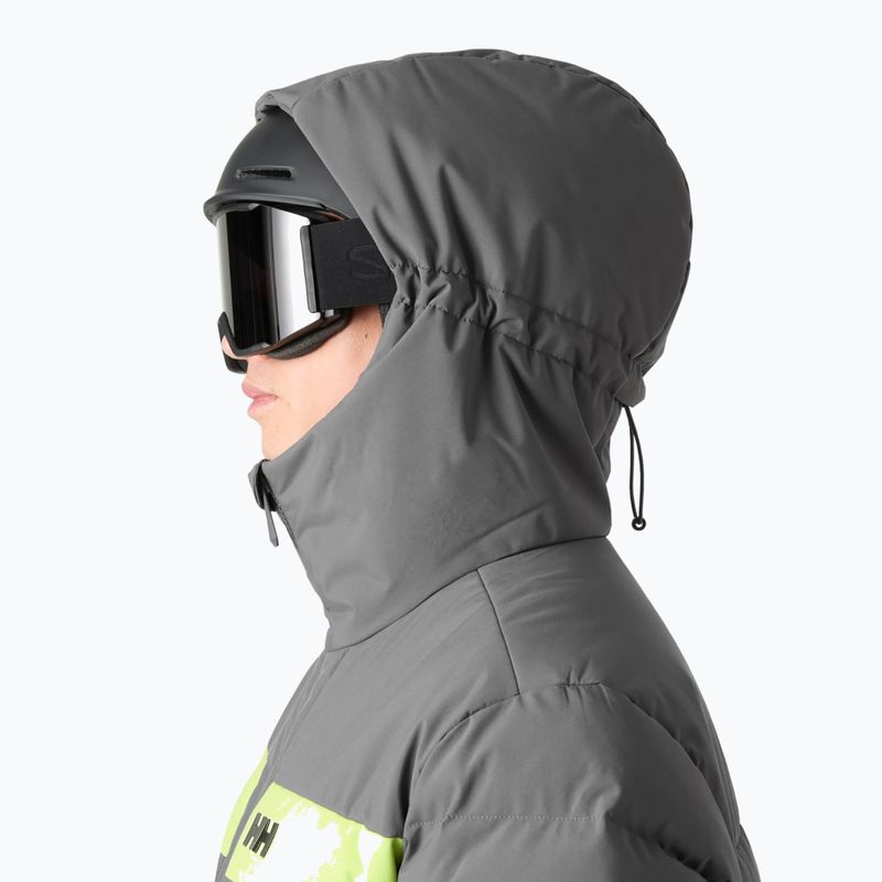 Vyriška slidinėjimo striukė Helly Hansen Bossanova Puffy thunder grey 3