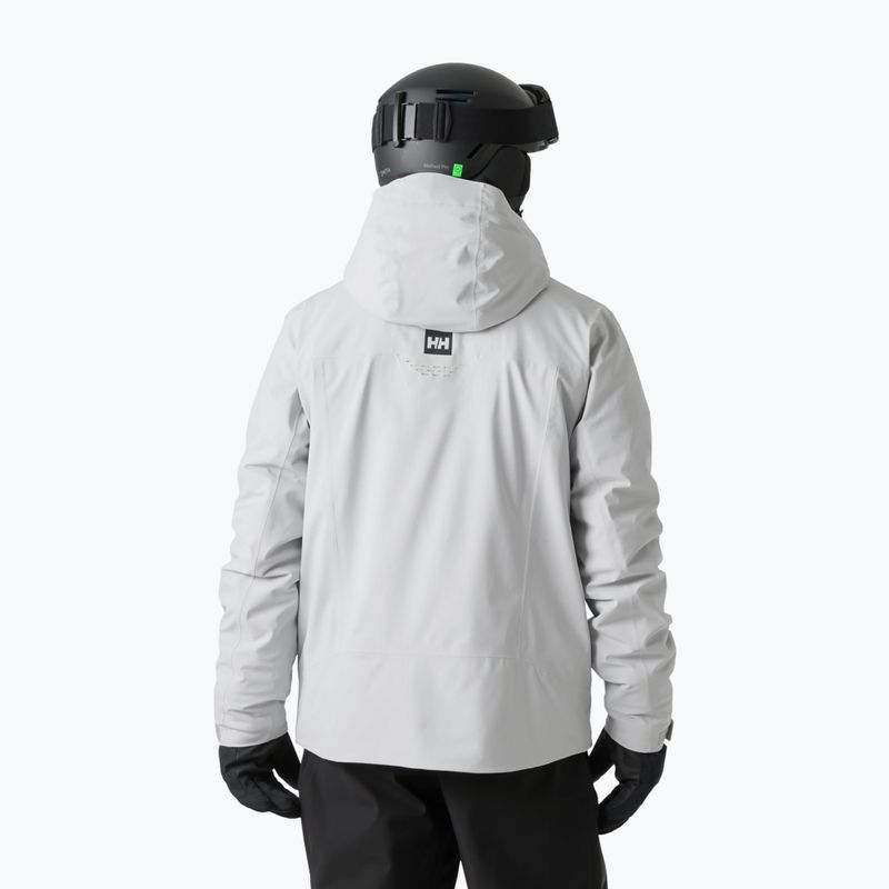 Vyriška slidinėjimo striukė Helly Hansen Alpha Lifaloft grey fog 2