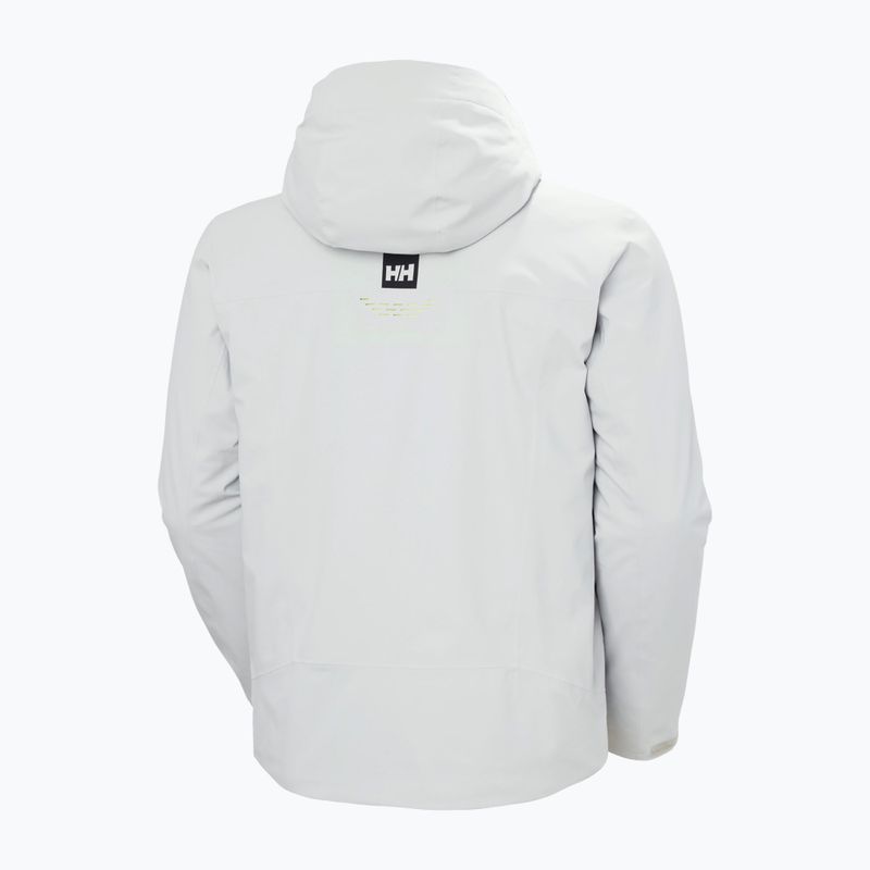 Vyriška slidinėjimo striukė Helly Hansen Alpha Lifaloft grey fog 10