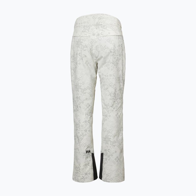 Moteriškos slidinėjimo kelnės Helly Hansen Legendary Insulated cream new nordic aop 6