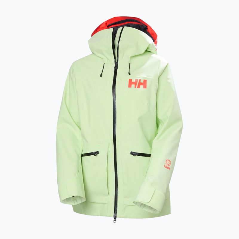 Moteriška slidinėjimo striukė Helly Hansen Powderqueen 3.0 washed lime 11