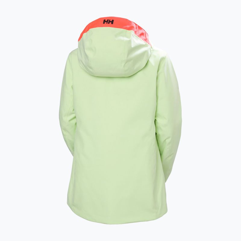 Moteriška slidinėjimo striukė Helly Hansen Powderqueen 3.0 washed lime 12