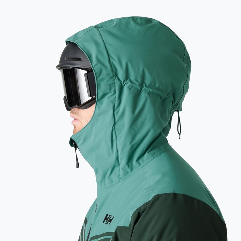 Vyriška slidinėjimo striukė Helly Hansen Alpine Inslated dark jungle 3