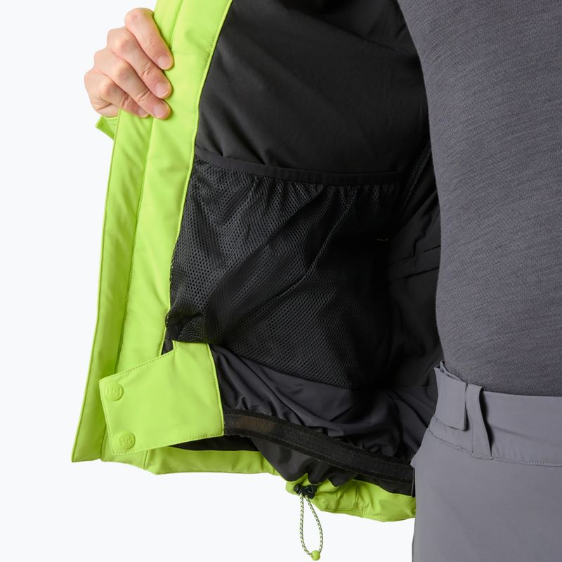 Vyriška slidinėjimo striukė Helly Hansen Alpha 4.0 luminous green 8