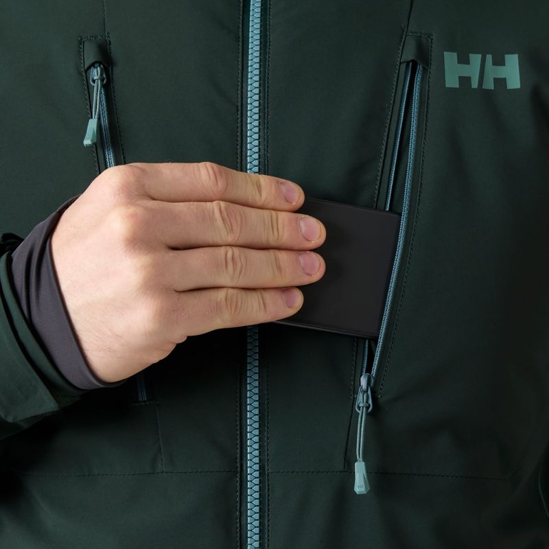Vyriška slidinėjimo striukė Helly Hansen Alpha 4.0 dark jungle 6