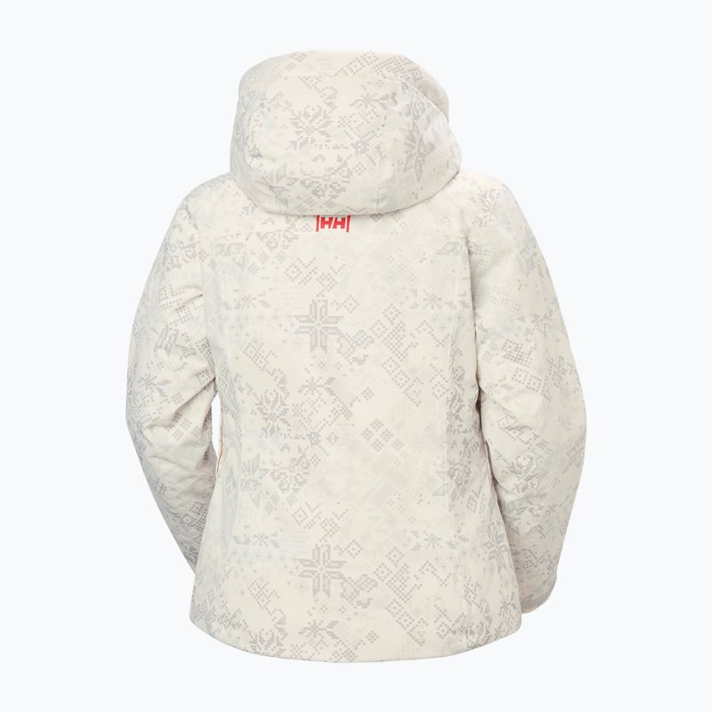 Moteriška slidinėjimo striukė Helly Hansen Valdisere 3.0 cream new nordic aop 8