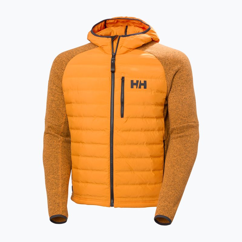 Vyriška hibridinė striukė Helly Hansen Skagen Hybrid Knit Insulator ignite orange 6