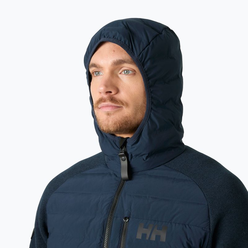 Vyriška hibridinė striukė Helly Hansen Skagen Hybrid Knit Insulator navy 3