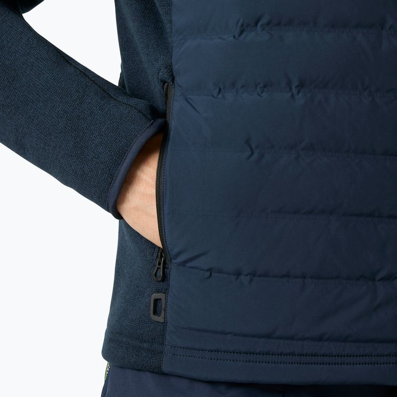 Vyriška hibridinė striukė Helly Hansen Skagen Hybrid Knit Insulator navy 4