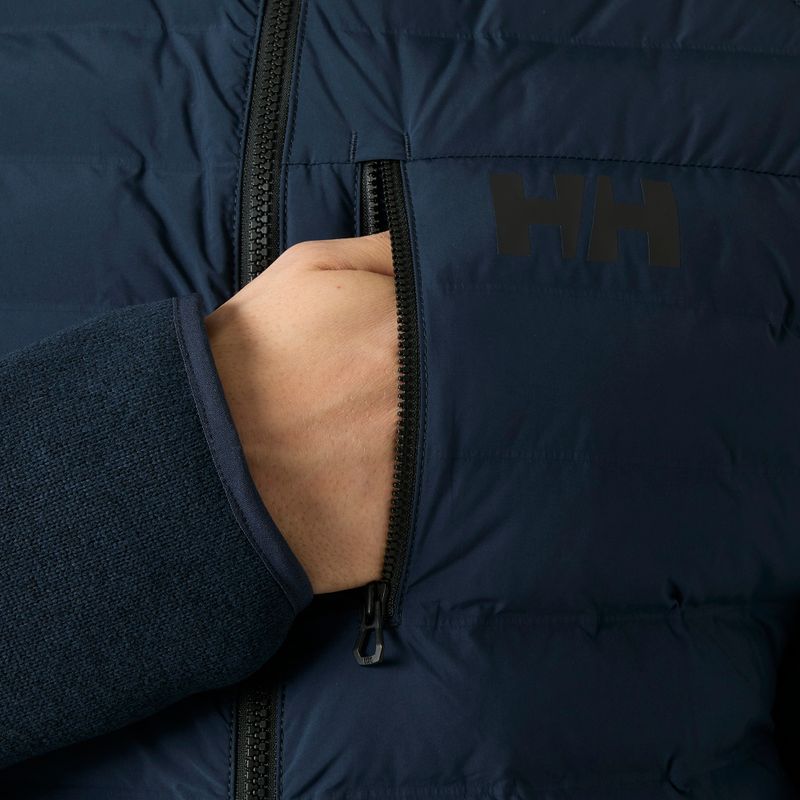 Vyriška hibridinė striukė Helly Hansen Skagen Hybrid Knit Insulator navy 5