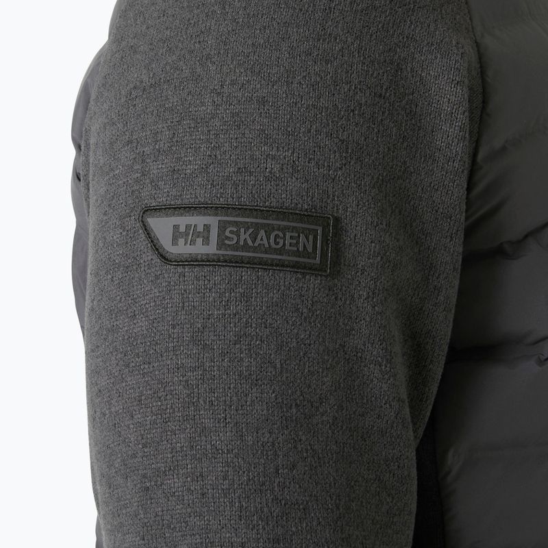 Vyriška hibridinė striukė Helly Hansen Skagen Hybrid Knit Insulator ebony 5
