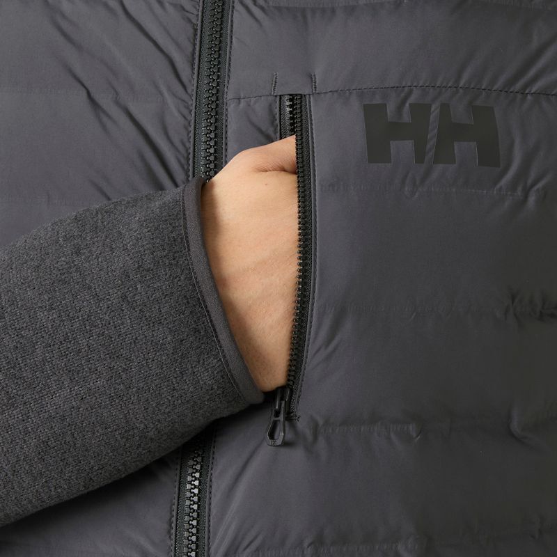 Vyriška hibridinė striukė Helly Hansen Skagen Hybrid Knit Insulator ebony 6