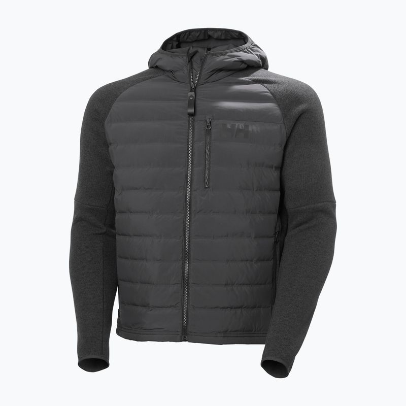 Vyriška hibridinė striukė Helly Hansen Skagen Hybrid Knit Insulator ebony 8