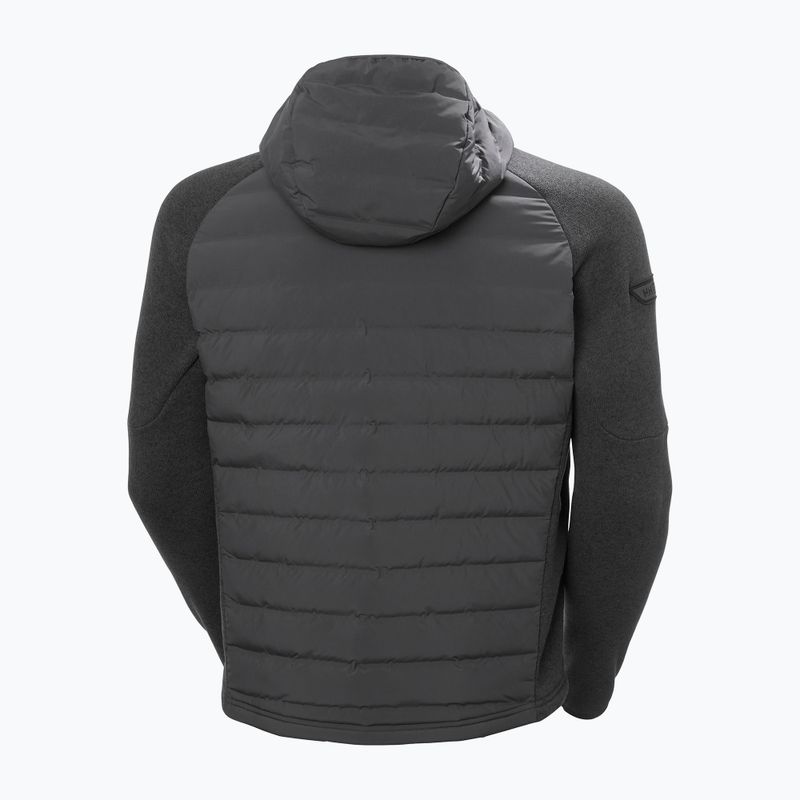 Vyriška hibridinė striukė Helly Hansen Skagen Hybrid Knit Insulator ebony 9