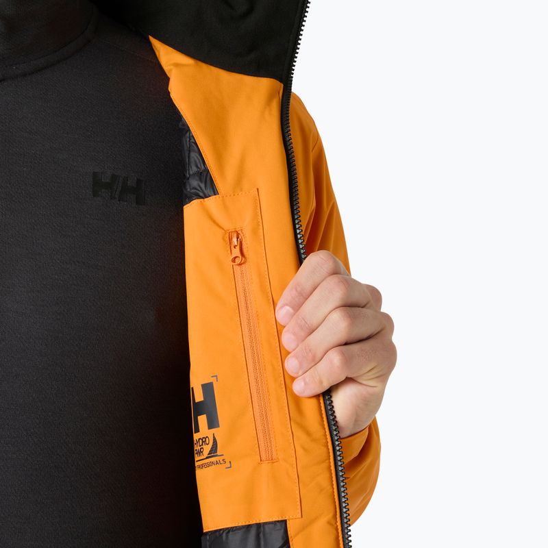Vyriška buriavimo striukė Helly Hansen HP Racing Lifaloft Hood ignite orange 7