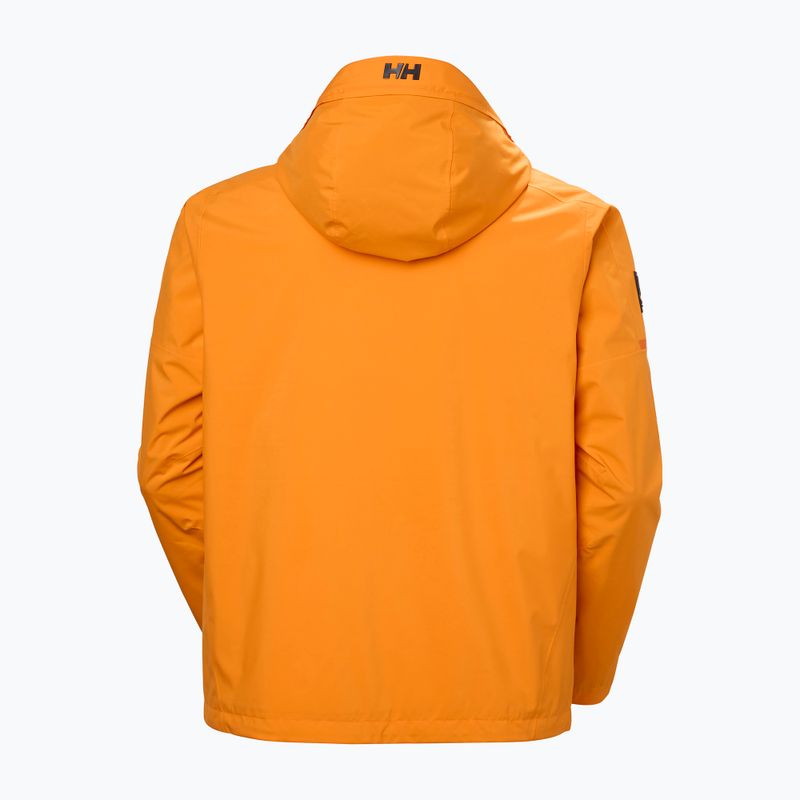 Vyriška buriavimo striukė Helly Hansen HP Racing Lifaloft Hood ignite orange 9