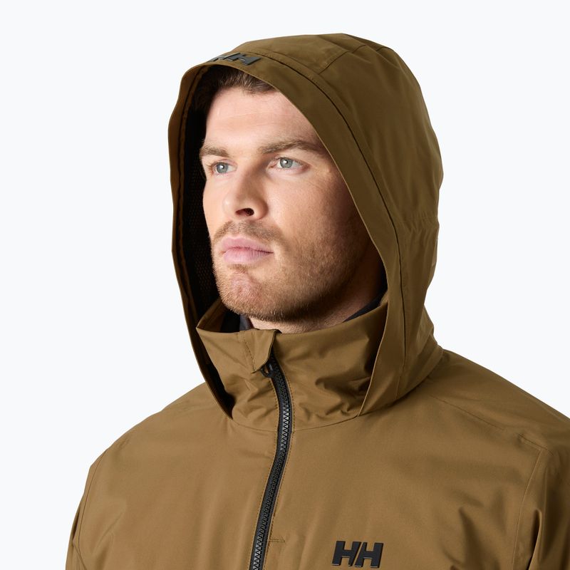 Vyriška buriavimo striukė Helly Hansen HP Racing Lifaloft Hood sepia 3