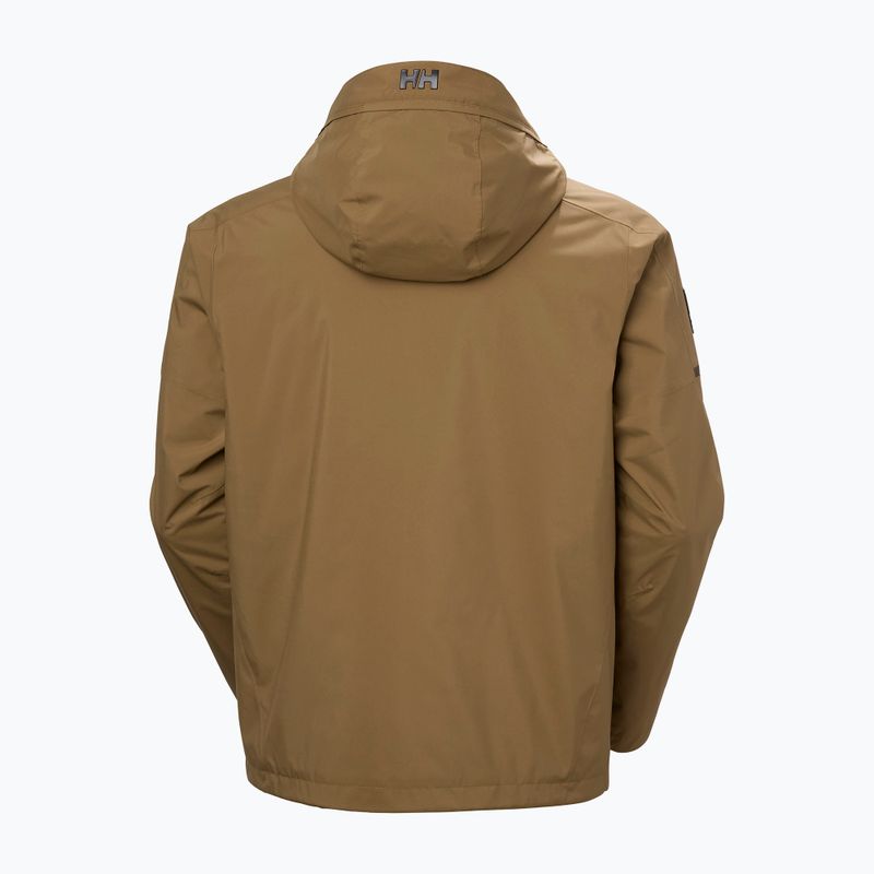Vyriška buriavimo striukė Helly Hansen HP Racing Lifaloft Hood sepia 8