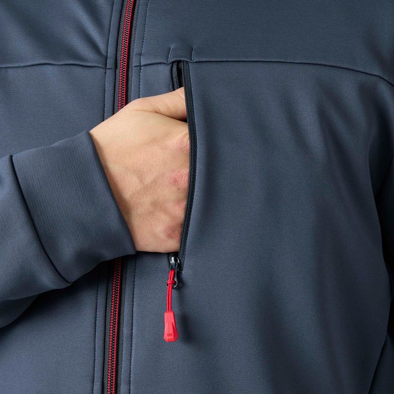 Vyriška striukė Helly Hansen Crew Fleece navy 4