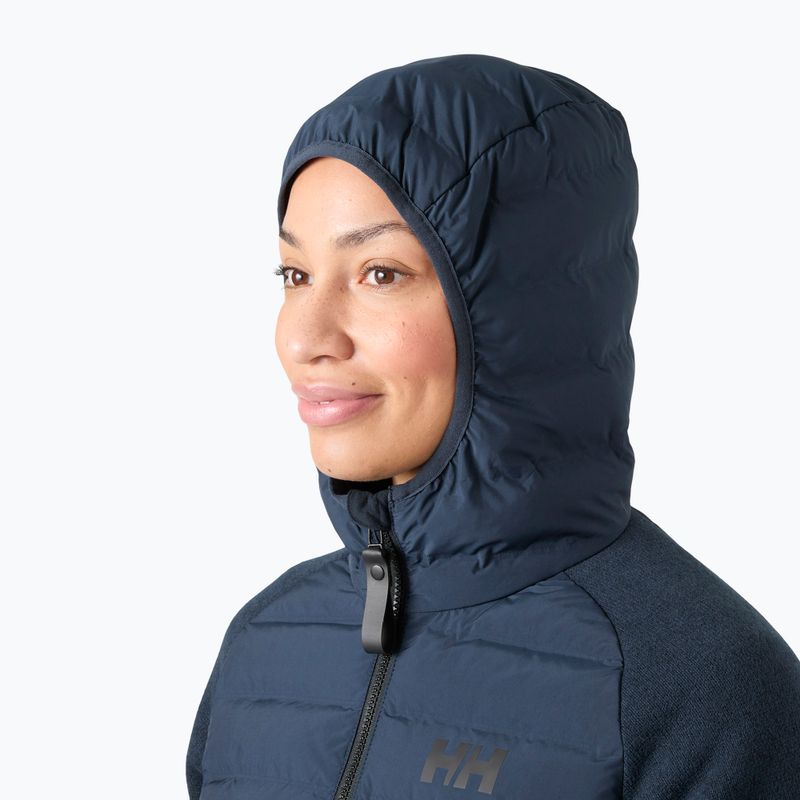 Moteriška hibridinė striukė Helly Hansen Skagen Hybrid Knit Insulator navy 3