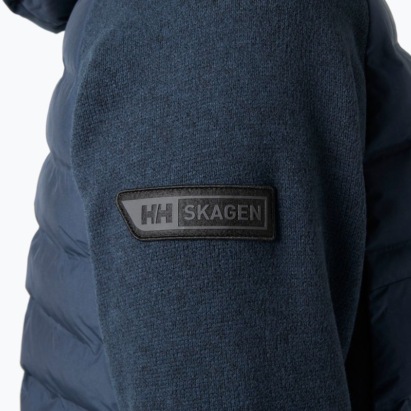 Moteriška hibridinė striukė Helly Hansen Skagen Hybrid Knit Insulator navy 4