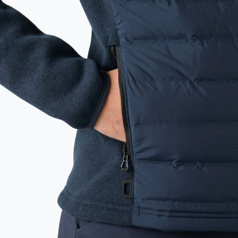 Moteriška hibridinė striukė Helly Hansen Skagen Hybrid Knit Insulator navy 5