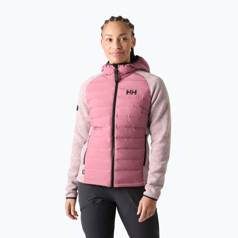 Moteriška hibridinė striukė Helly Hansen Skagen Hybrid Knit Insulator wildberry