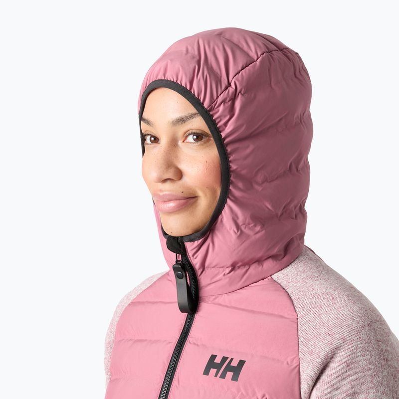 Moteriška hibridinė striukė Helly Hansen Skagen Hybrid Knit Insulator wildberry 3