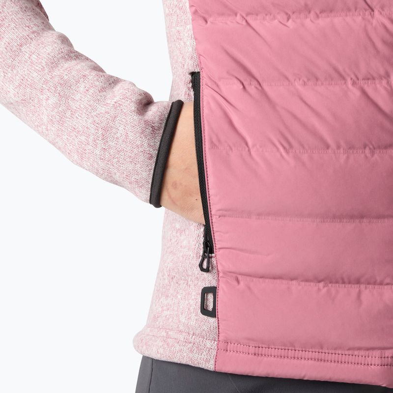 Moteriška hibridinė striukė Helly Hansen Skagen Hybrid Knit Insulator wildberry 5