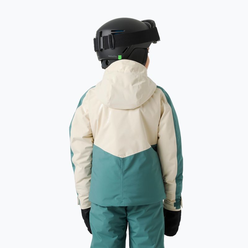 Vaikiška slidinėjimo striukė Helly Hansen Snowbliss opal green 2