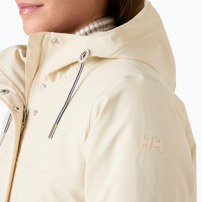 Moteriškas vandeniui atsparus paltas Helly Hansen Moss Ins Pu Coat cream 4