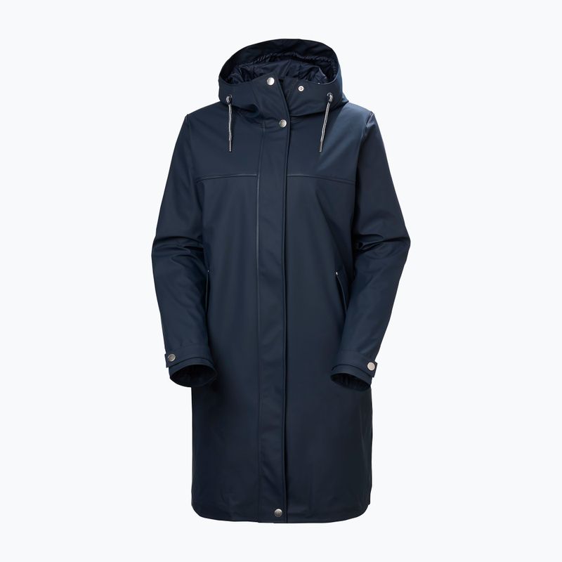 Moteriškas vandeniui atsparus paltas Helly Hansen Moss Ins Pu Coat navy 7