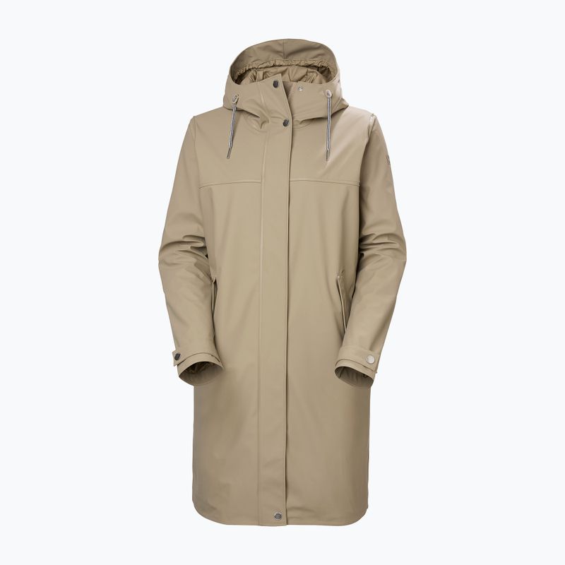 Moteriškas vandeniui atsparus paltas Helly Hansen Moss Ins Pu Coat pebble 7