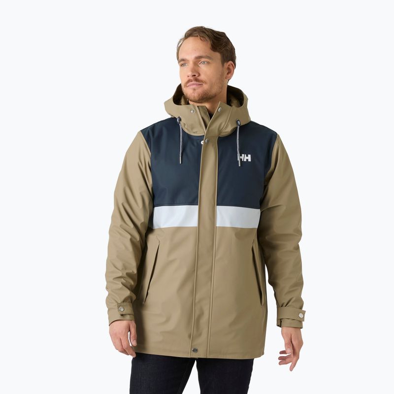Vyriška buriavimo striukė Helly Hansen Moss Insulated Coat pebble