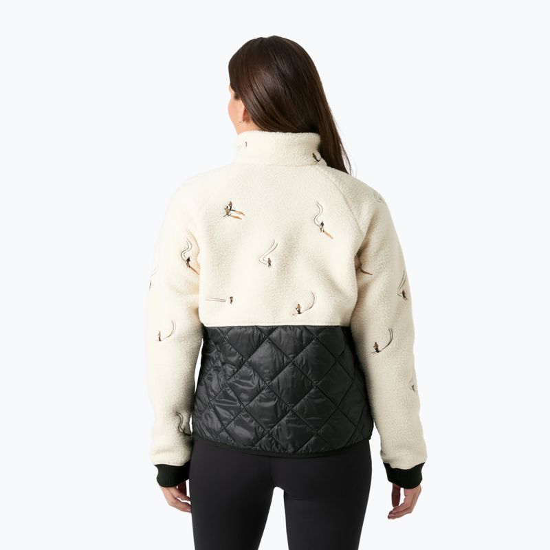 Moteriška hibridinė striukė Helly Hansen Bliss Hybrid cream skiers embroidery 2