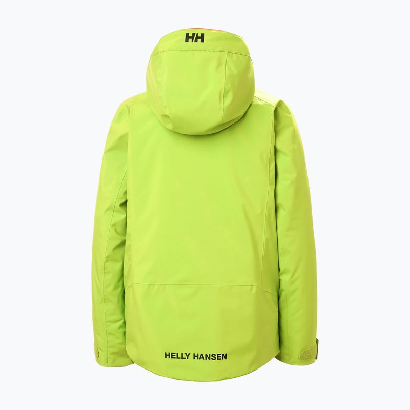 Vaikiška slidinėjimo striukė Helly Hansen Alpha luminous green 2