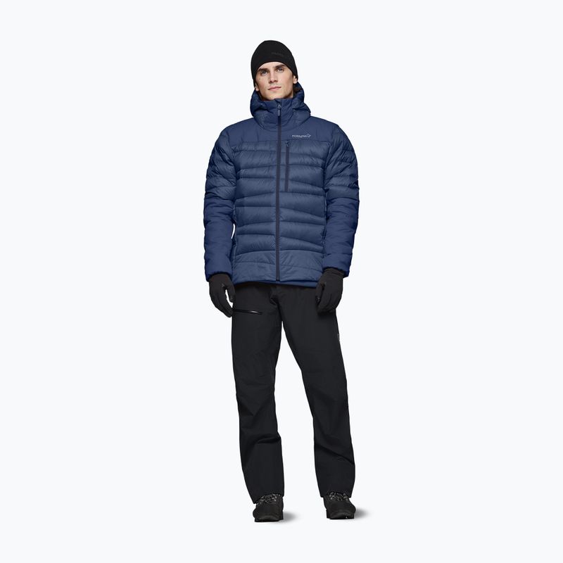 Vyriška pūsta striukė NORRONA Falketind Down 750 Zip Hood indigo night 2