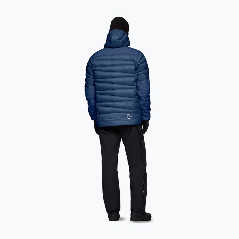 Vyriška pūsta striukė NORRONA Falketind Down 750 Zip Hood indigo night 3